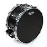 Evans Onyx Snaredrum Schlagfell schwarz