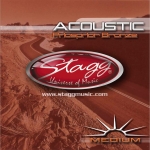 Stagg Phosphor Bronze Saitensatz fr Akustikgitarre