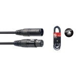 DMX-Kabel, XLR/XLR (m/f), 10 m