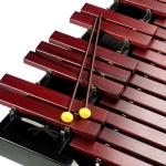 Stagg professionelles Tisch Xylophon mit 37 Klangplatten und Stativ Bild 2